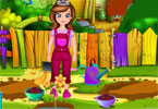 Sofia the First Gardening