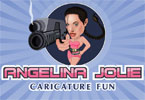 Angelina Jolie Caricature Fun